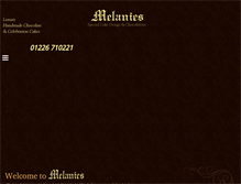 Tablet Screenshot of melaniescakes.com